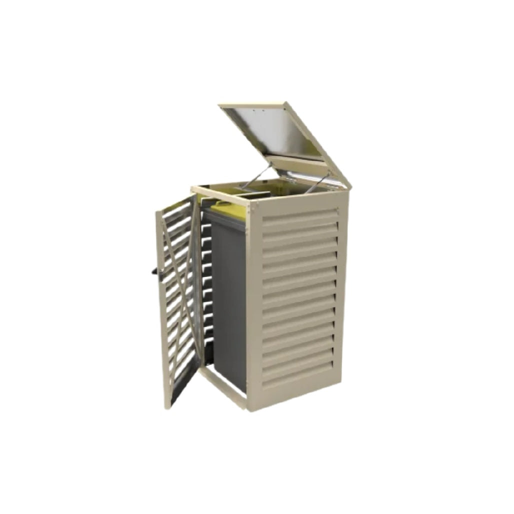 Storage Box for Outdoor Use in Metal - 80 x 50 x 110